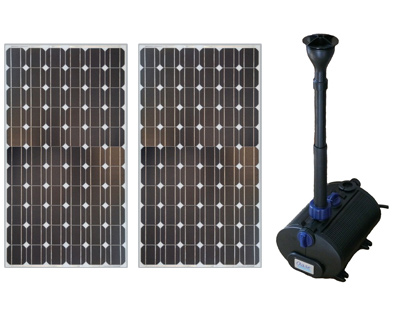 Solar Teichpumpenset OASE Aquarius 700 Standard Panorama Solar Teichpumpenset OASE Aquarius 700 Standard Panorama