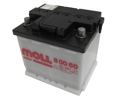Solar Akku Moll 60 Ah 12 Volt Solar Akku Moll 60 Ah 12 Volt